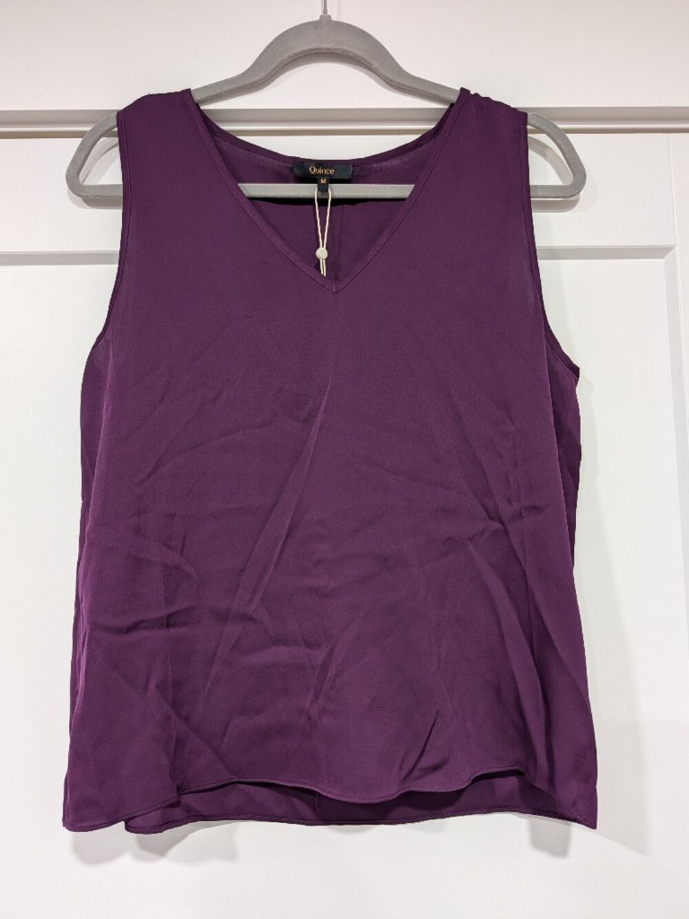Women's Silk Sleeveless Shirt